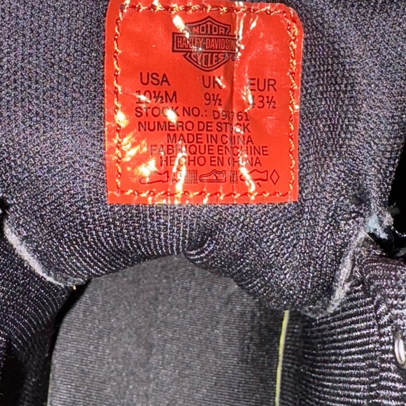 Harley-Davidson Men's Black Lace-Up Boots - Picture 6 of 8